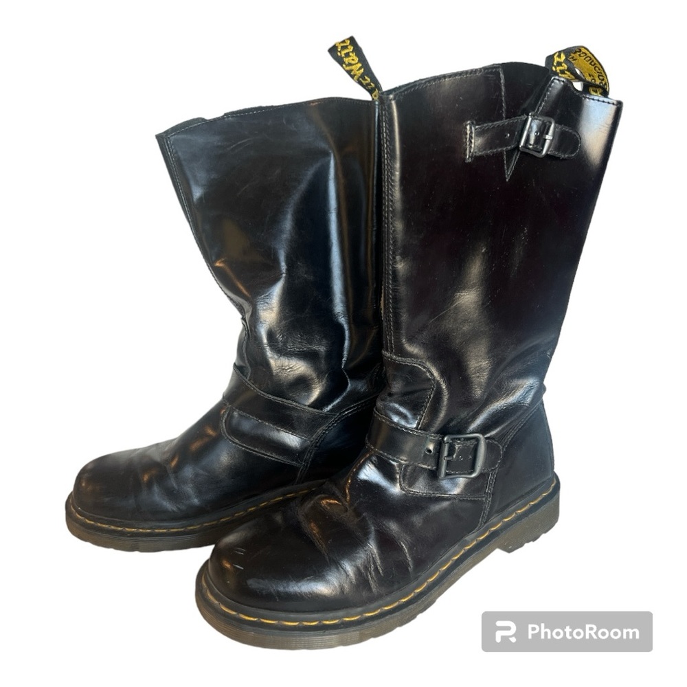 DR MARTENS AirWair “Case” BOOTS - Black - women’s US 9 - 13667001